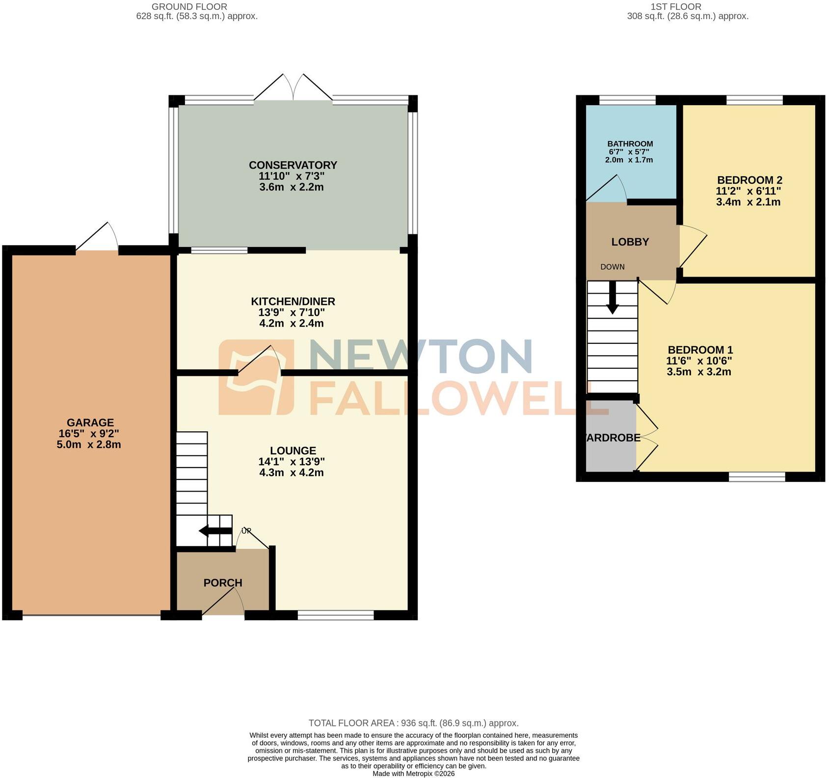 Bramble Close, Hamilton, LE5 floorplan