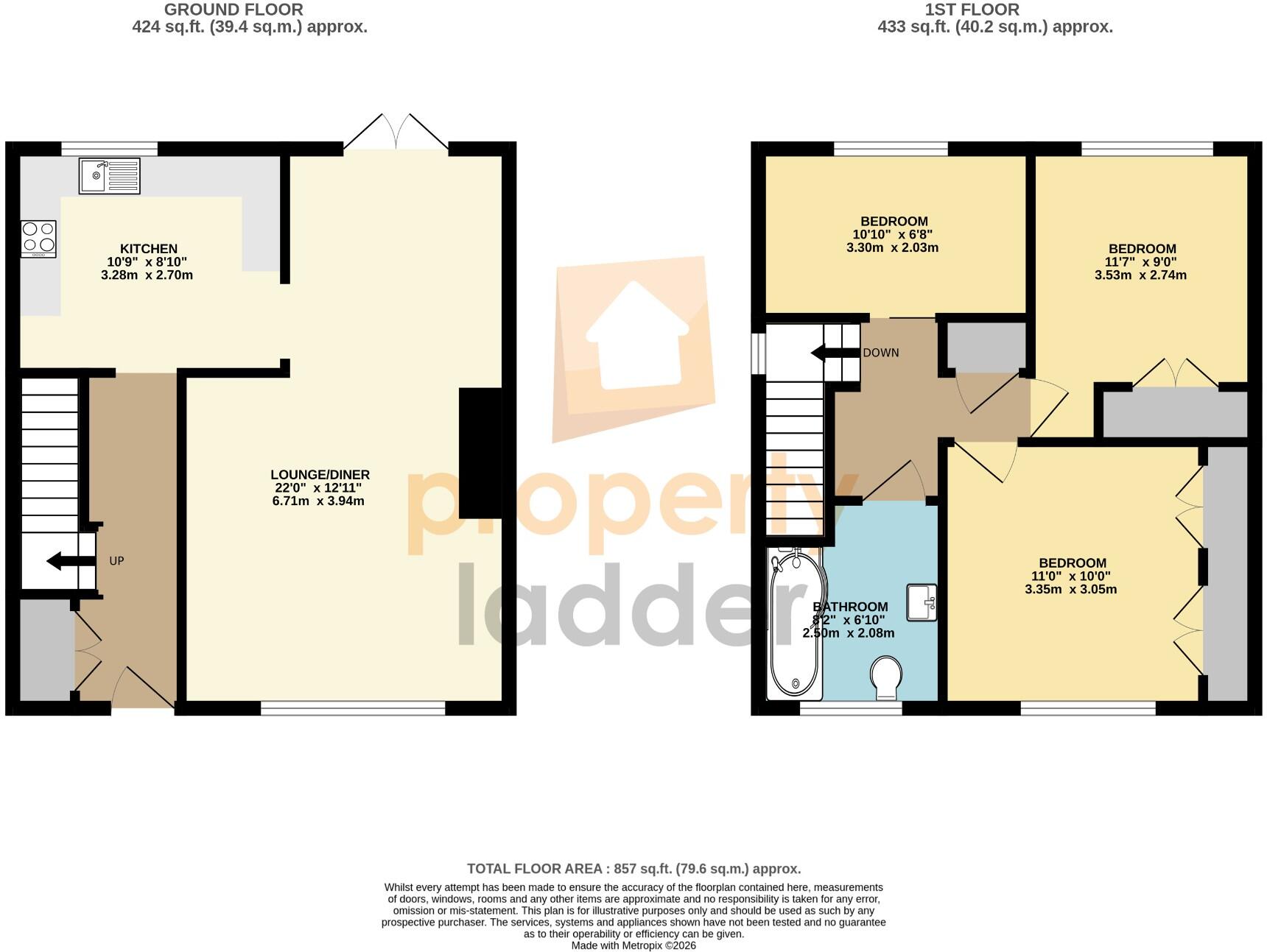 Eversley Road, NR6 floorplan