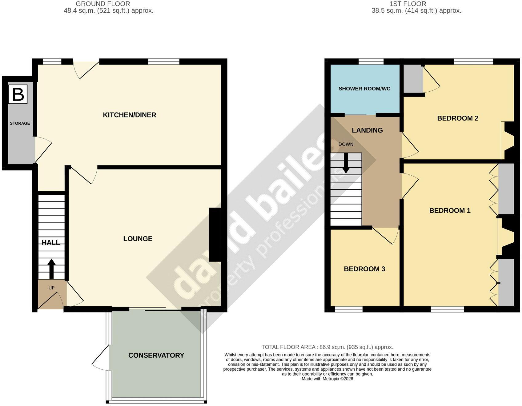Bethany Gardens, Stanley, DH9 floorplan