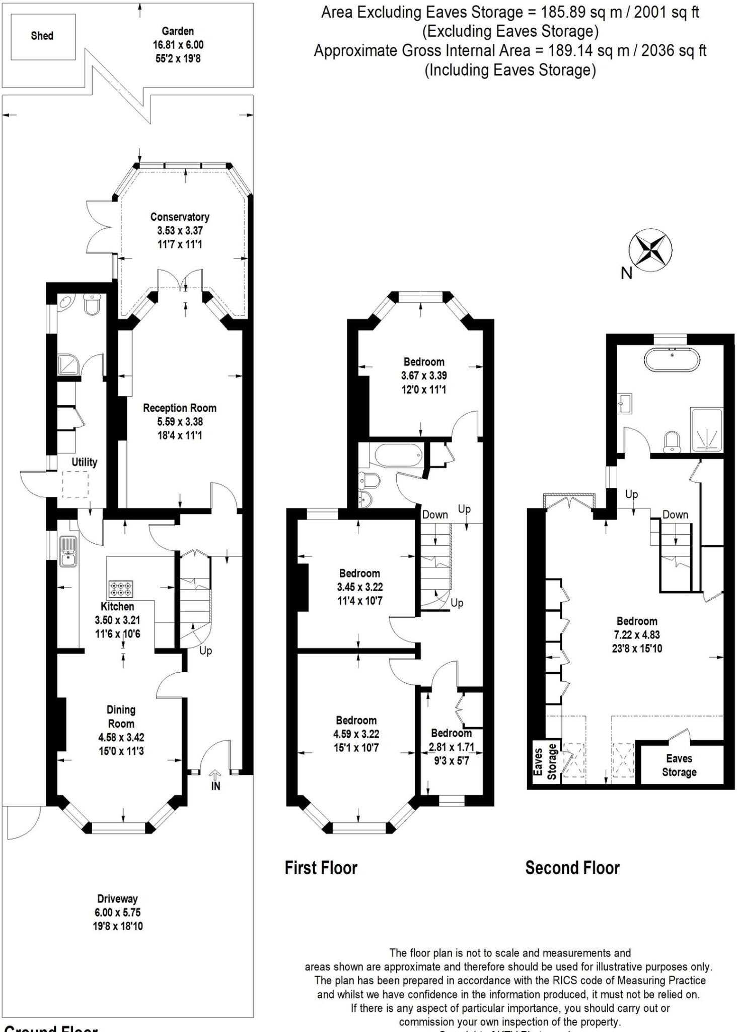 Sussex Road, New Malden floorplan