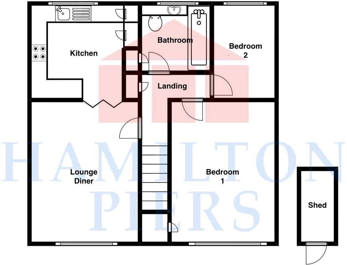 Tamar Rise, Springfield, Chelmsford floorplan