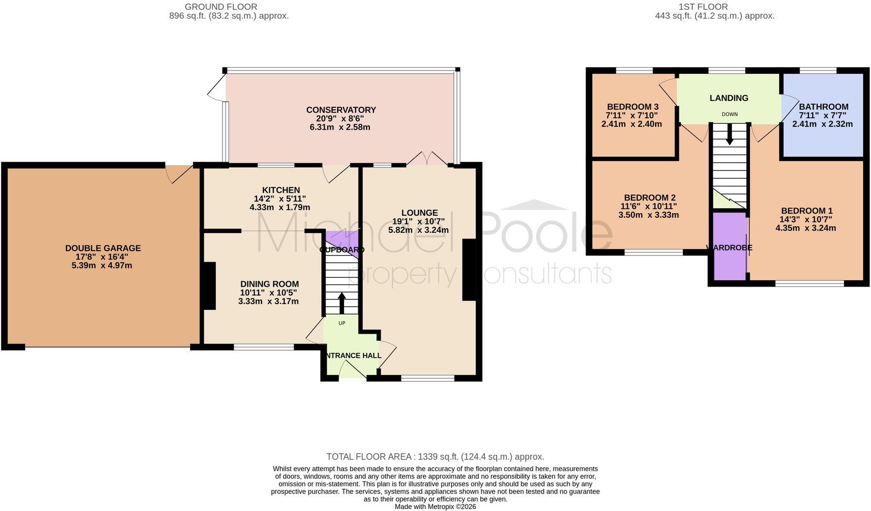 Mond Crescent, Billingham, TS23 floorplan