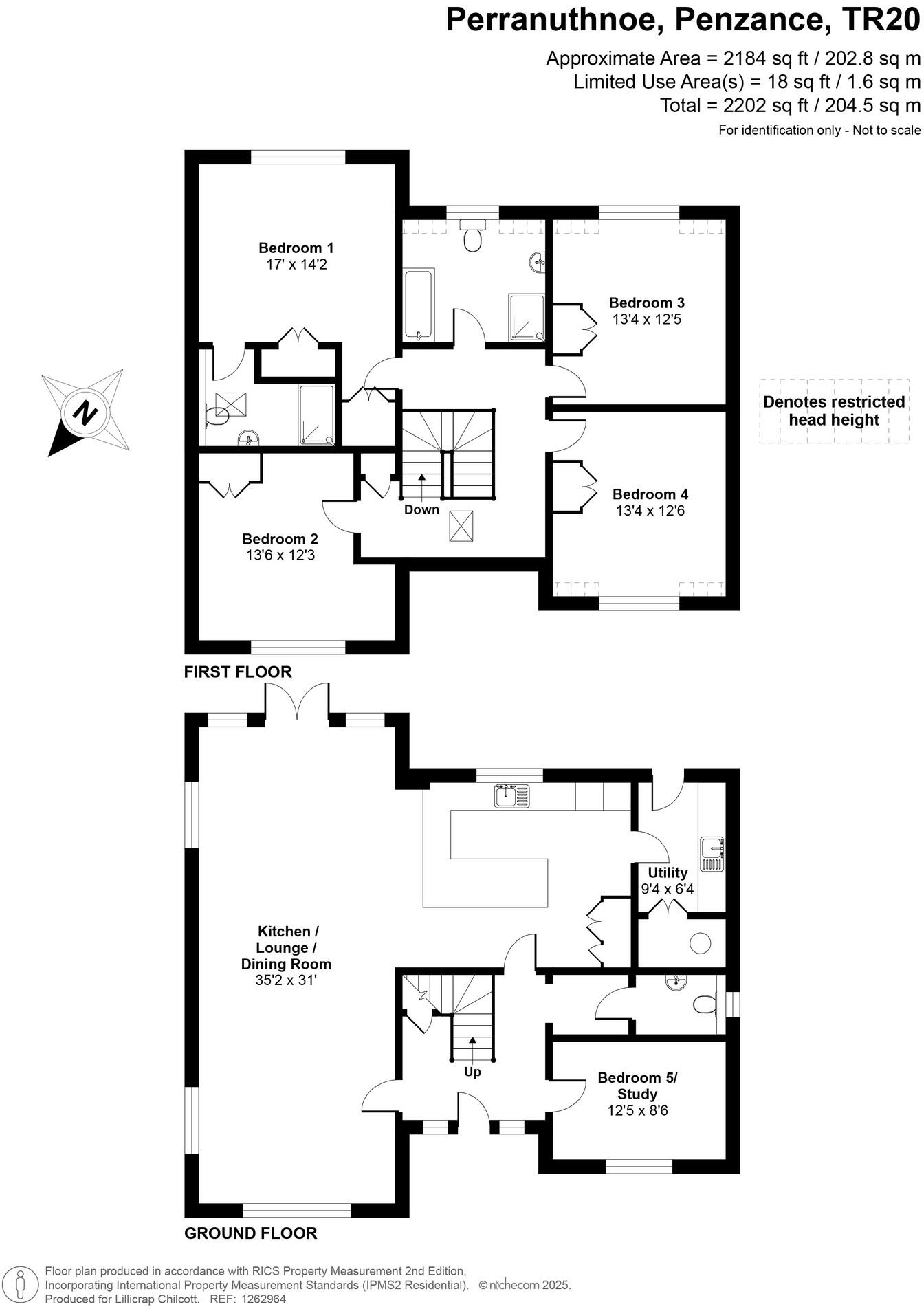Boat Cove Lane, Perranuthnoe, Cornwall floorplan