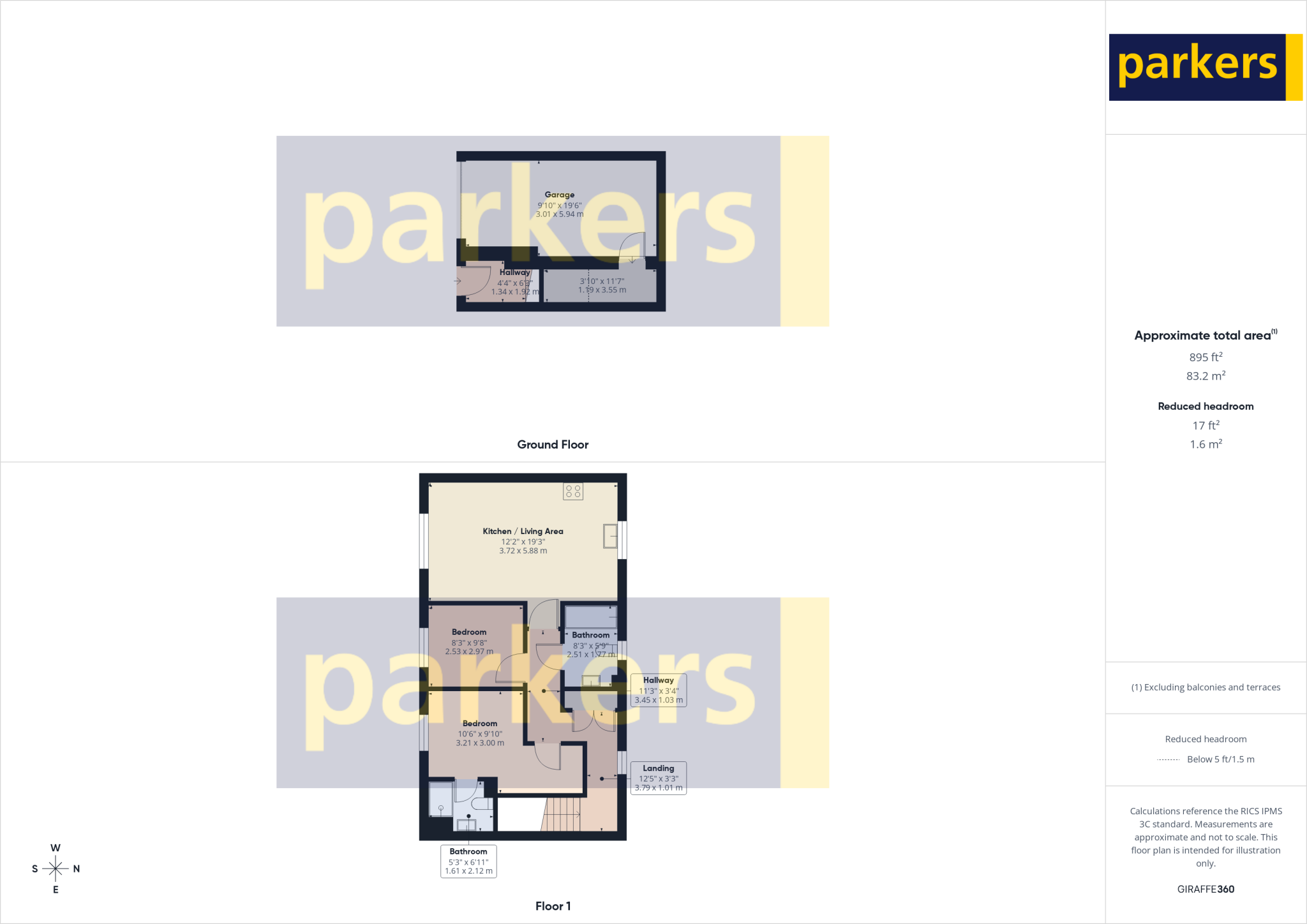 Jasmine Square, Woodley, Reading, Berkshire, RG5 floorplan