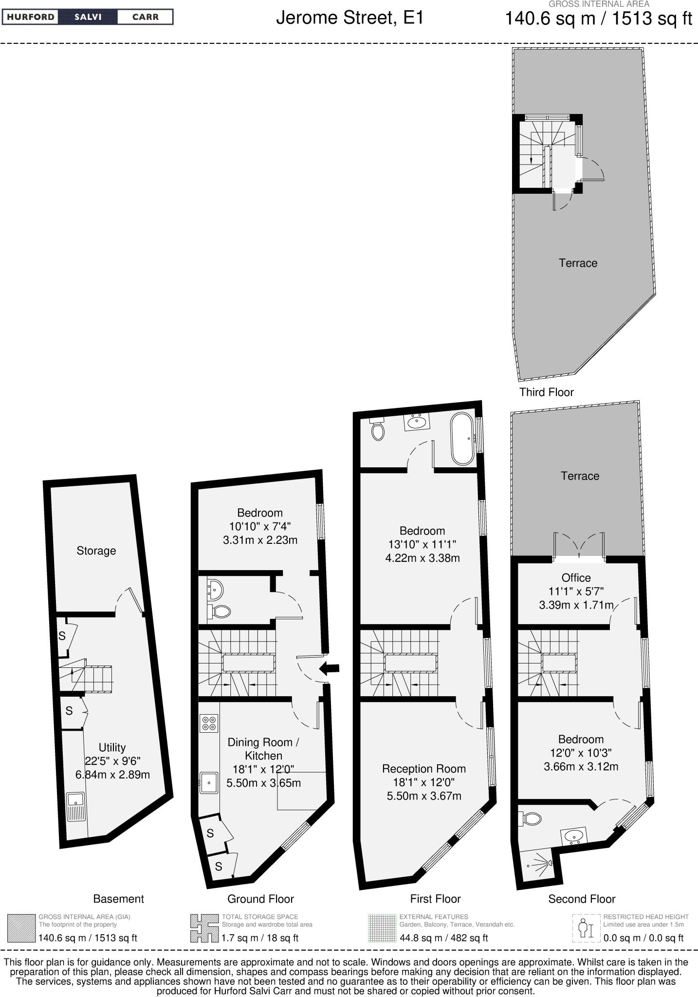 Jerome Street, E1 floorplan
