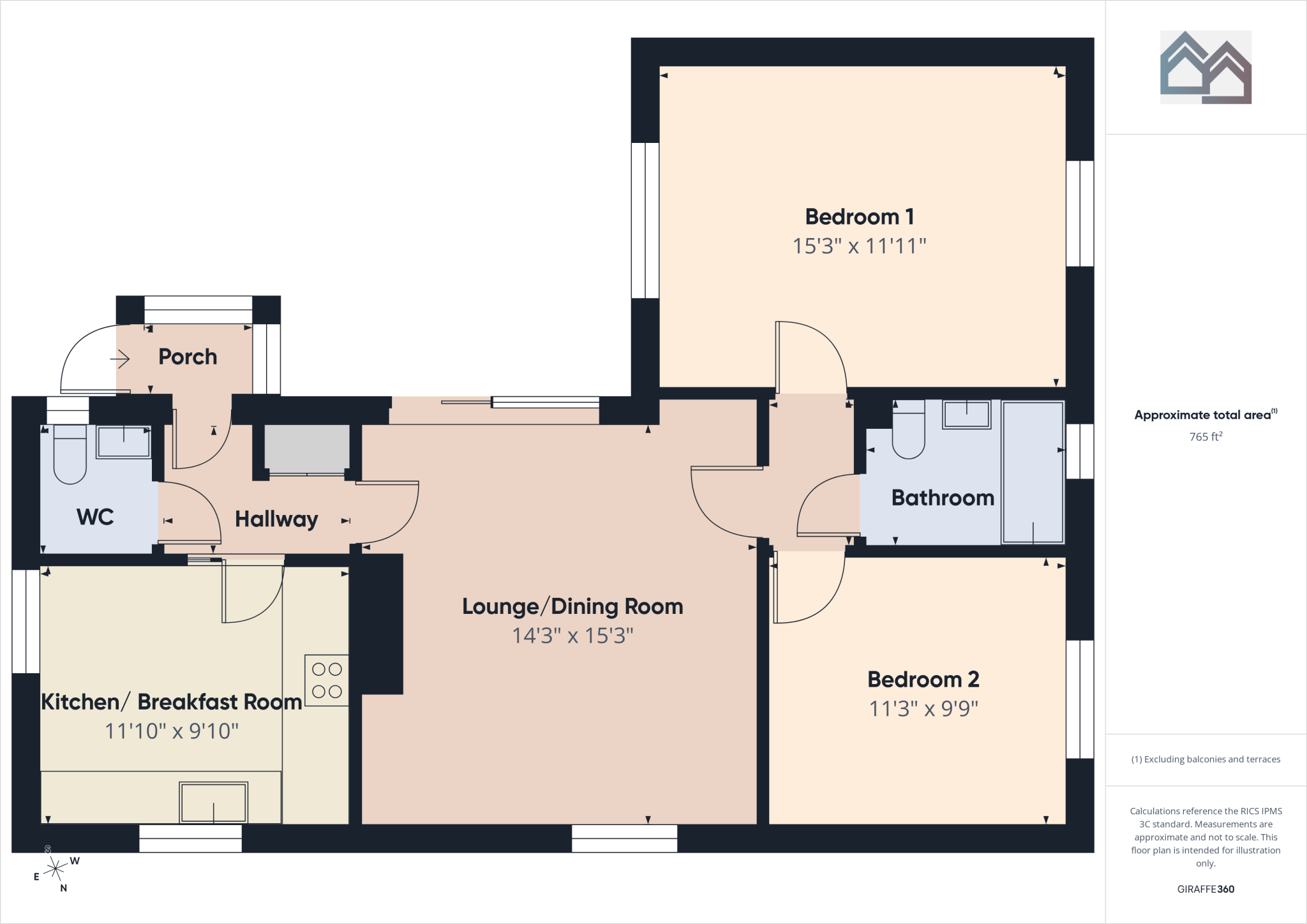 Cherry Tree Court, Diss, IP22 floorplan