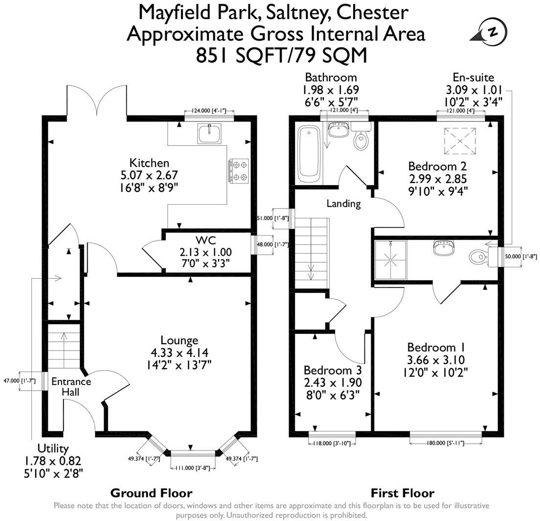 Mayfield Park, Saltney, Chester floorplan