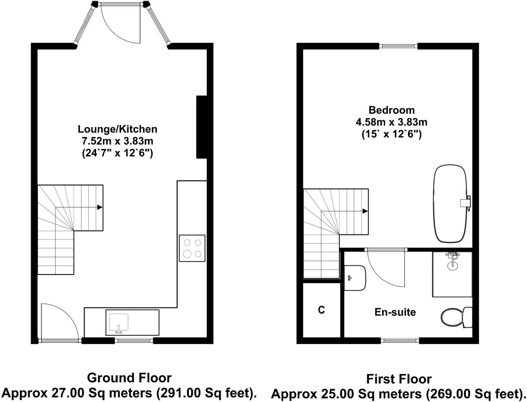 Coledale Cottage, Stair, Keswick, Cumbria floorplan