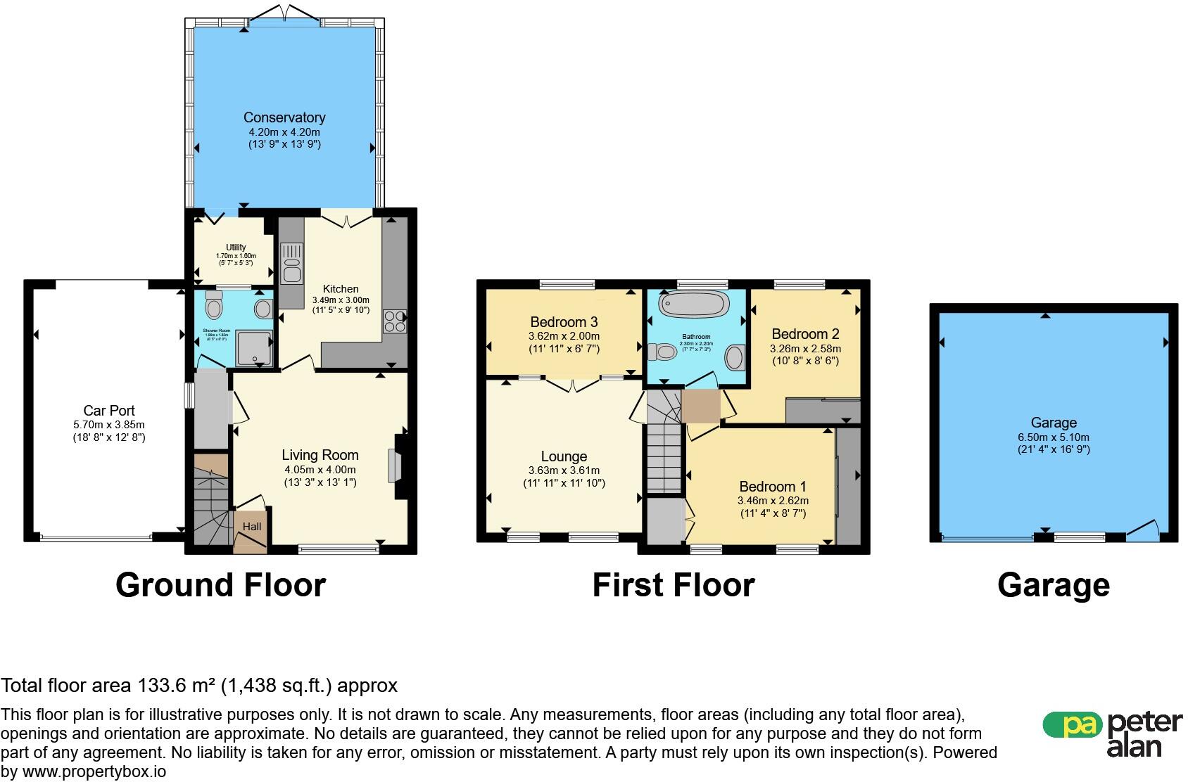 Rocky Road, Merthyr Tydfil floorplan