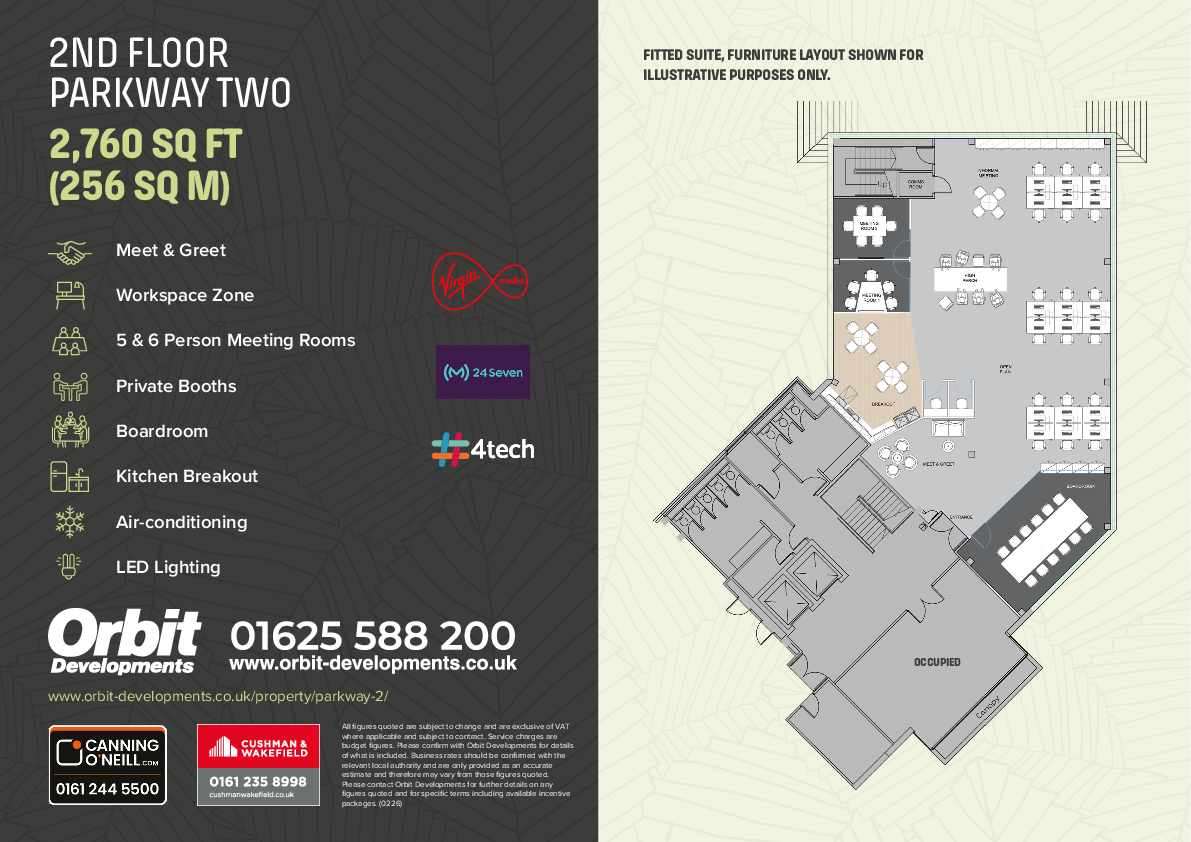 Parkway 2 Second Floor Plan