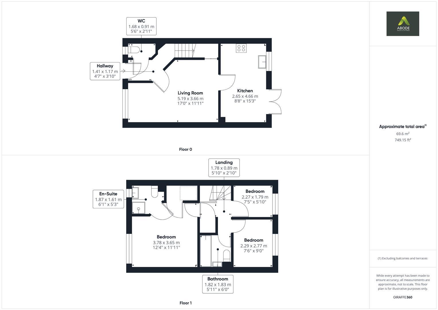Stowe Lane, Hilton, Derby DE65 5QY floorplan