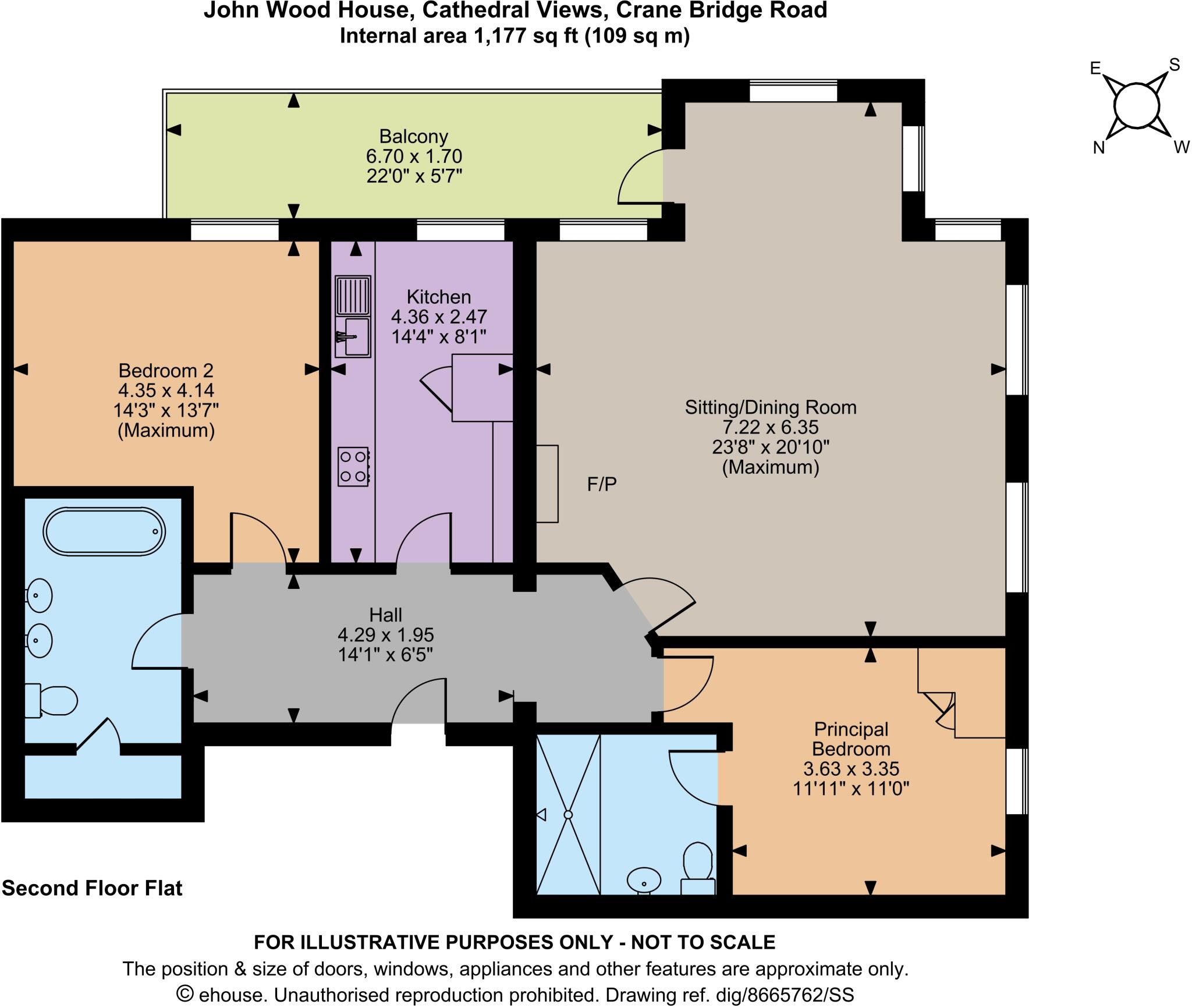 Cathedral Views, Crane Bridge Road, Salisbury floorplan