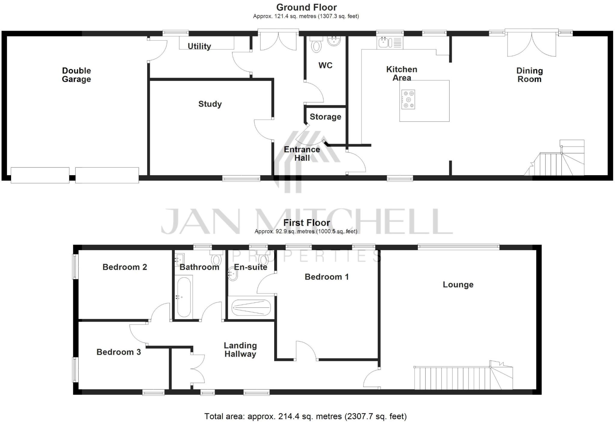 Bushblades Mews, Tantobie, Stanley floorplan
