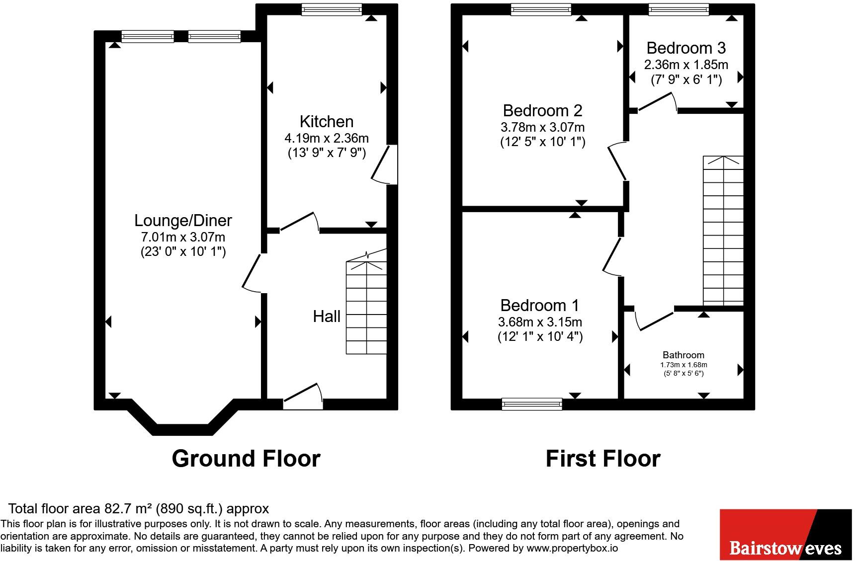 Beacon Road, Coventry, West Midlands, CV6 floorplan