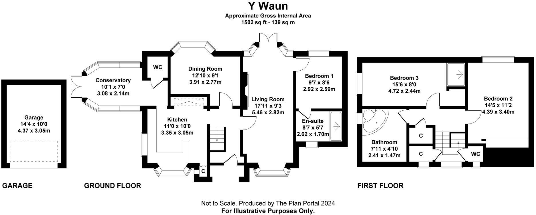 Minffordd Road, Penrhyndeudraeth floorplan