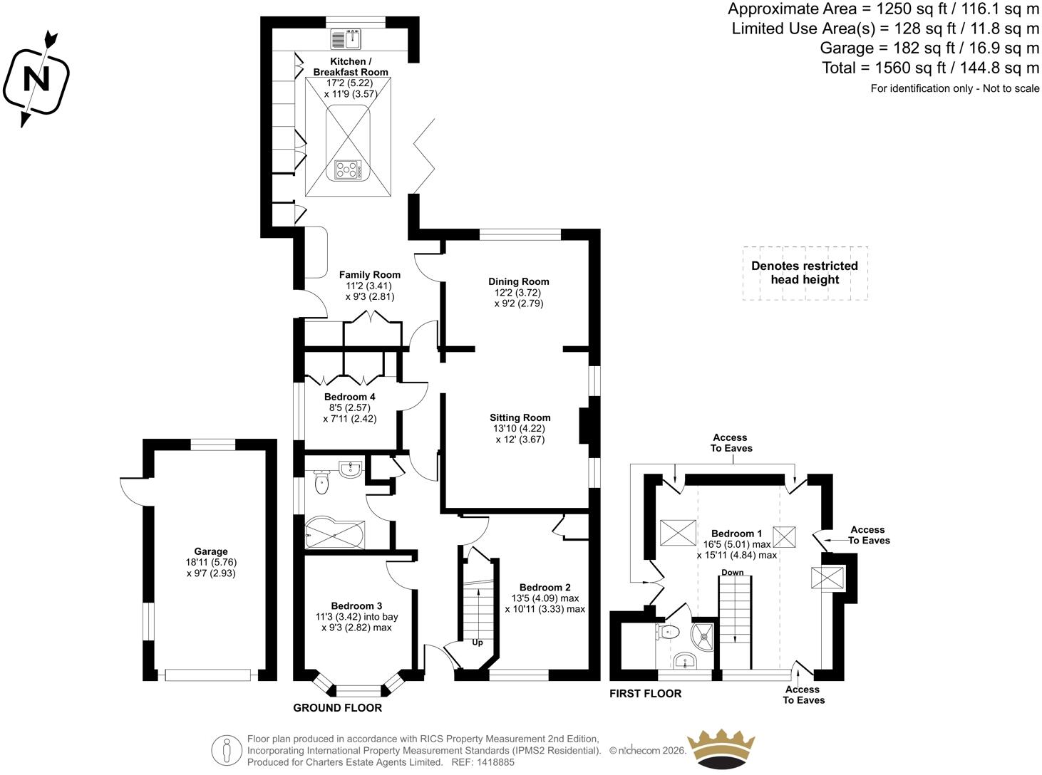 Diana Close, Gosport, Hampshire, PO12 floorplan