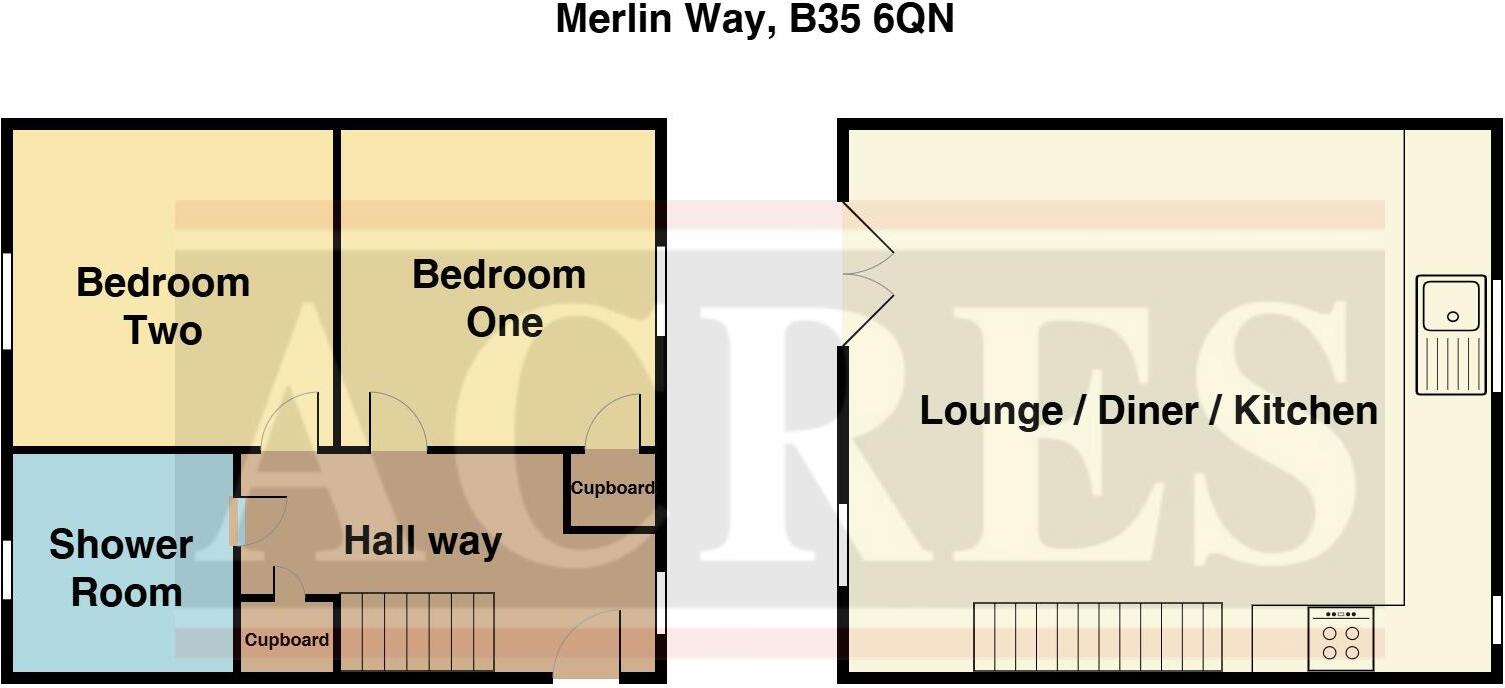 Merlin Way, Birmingham floorplan