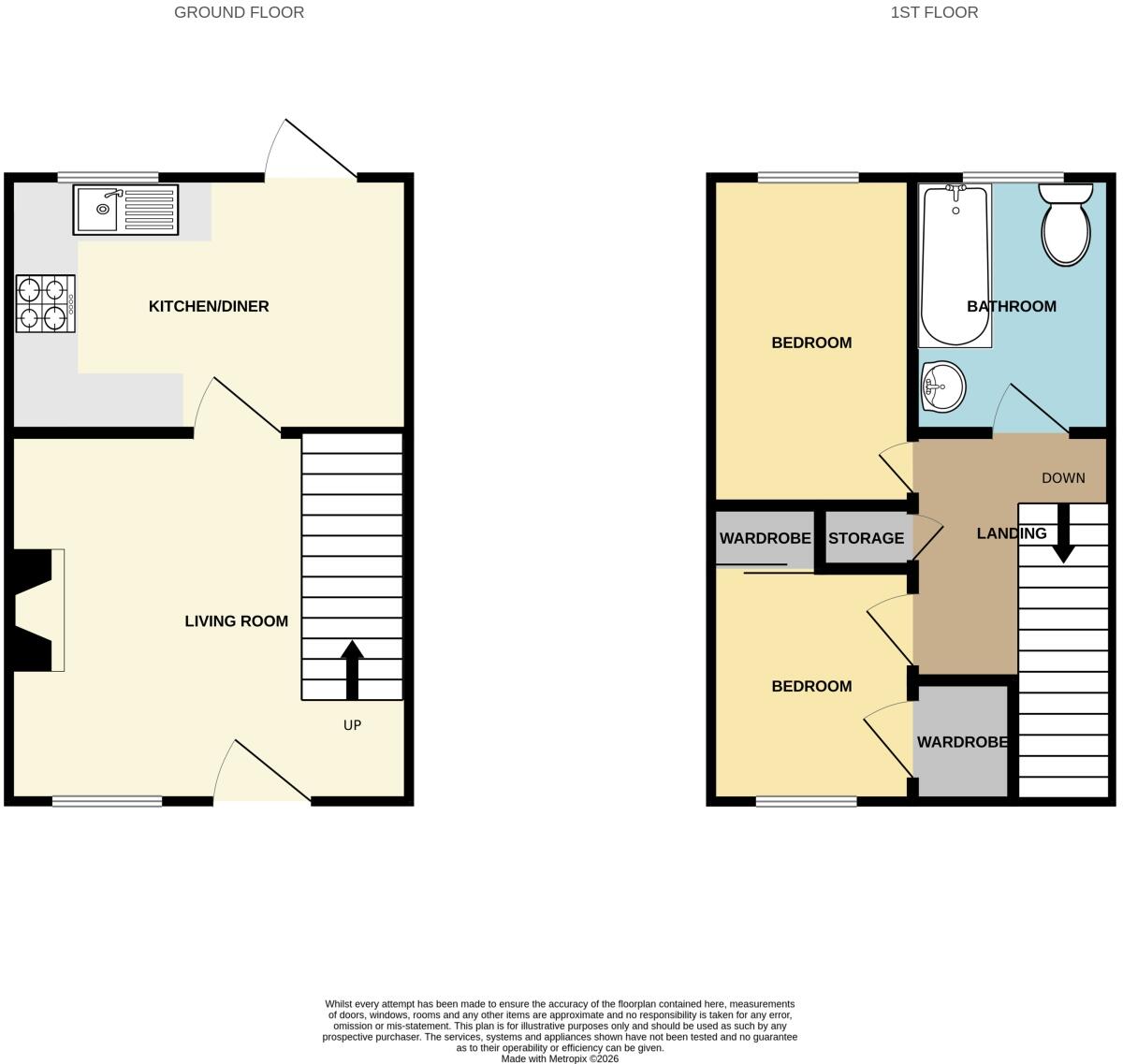 Stable Court, Upper Gornal, DY3 floorplan