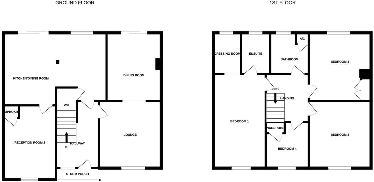 Hillend Road, Twyning, Tewkesbury, GL20 floorplan