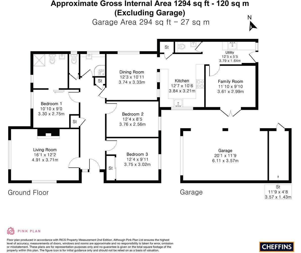 Lansdowne Close, Ely floorplan