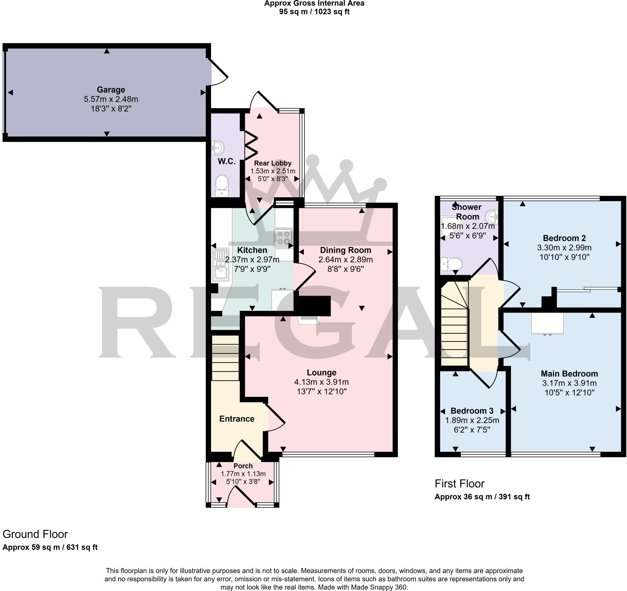 Camellia Gardens, New Milton, BH25 floorplan