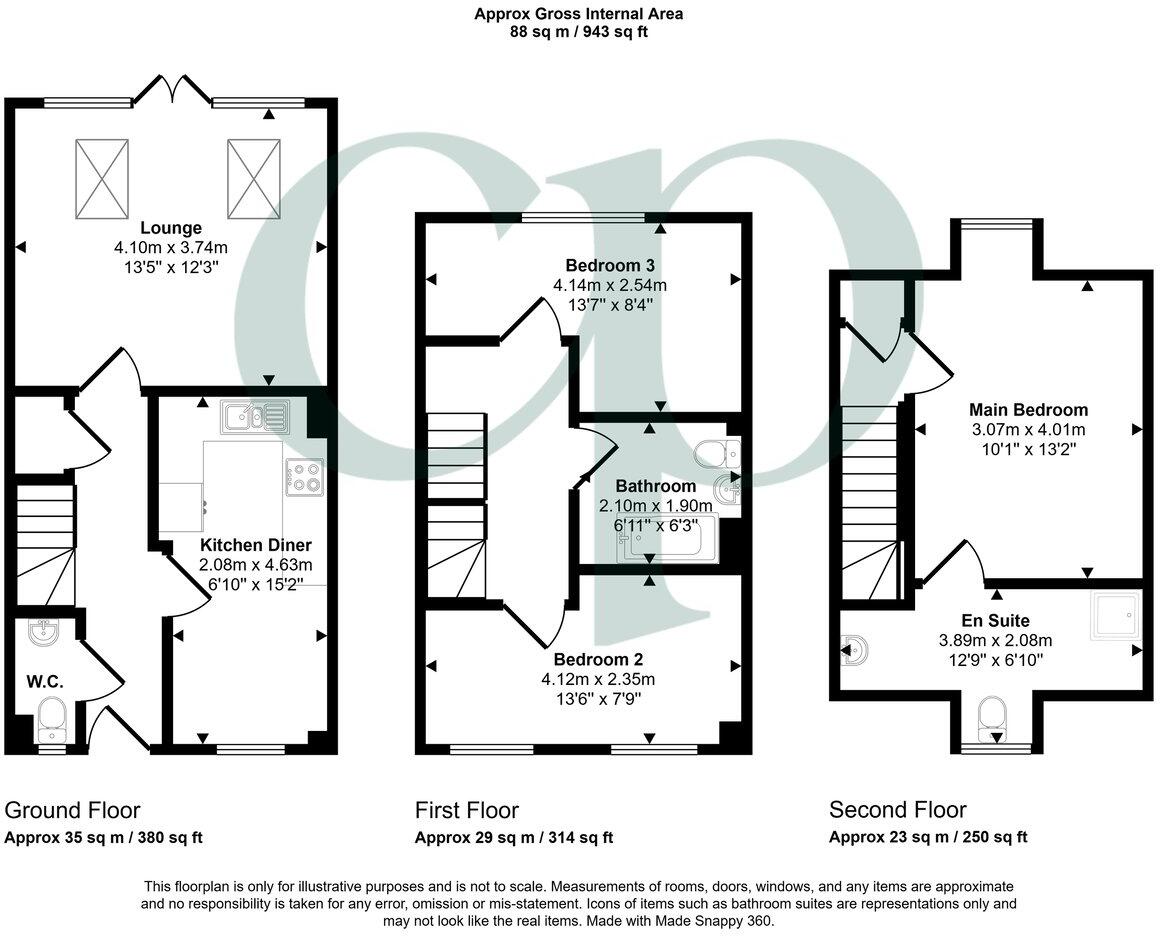 Princes Court, Royston, SG8 floorplan