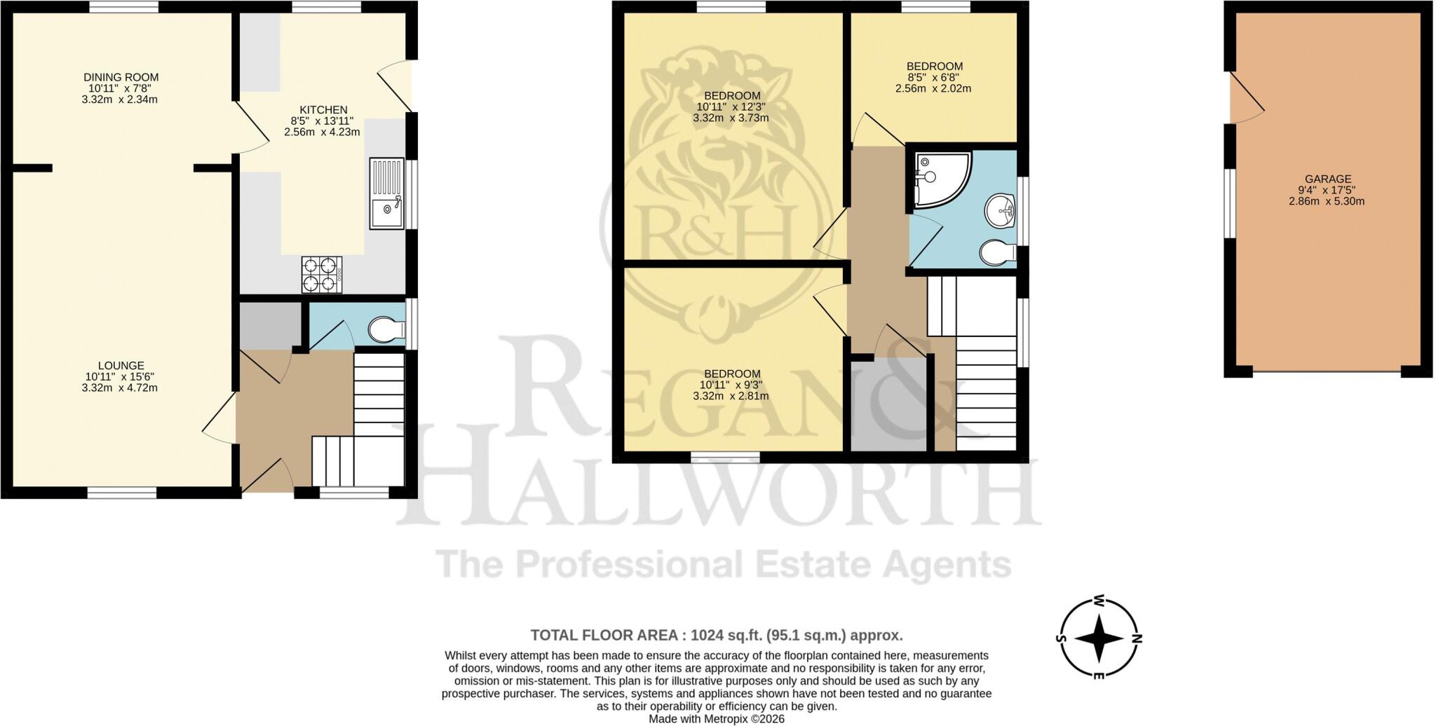 Greenford Close, Orrell, WN5 8RH floorplan