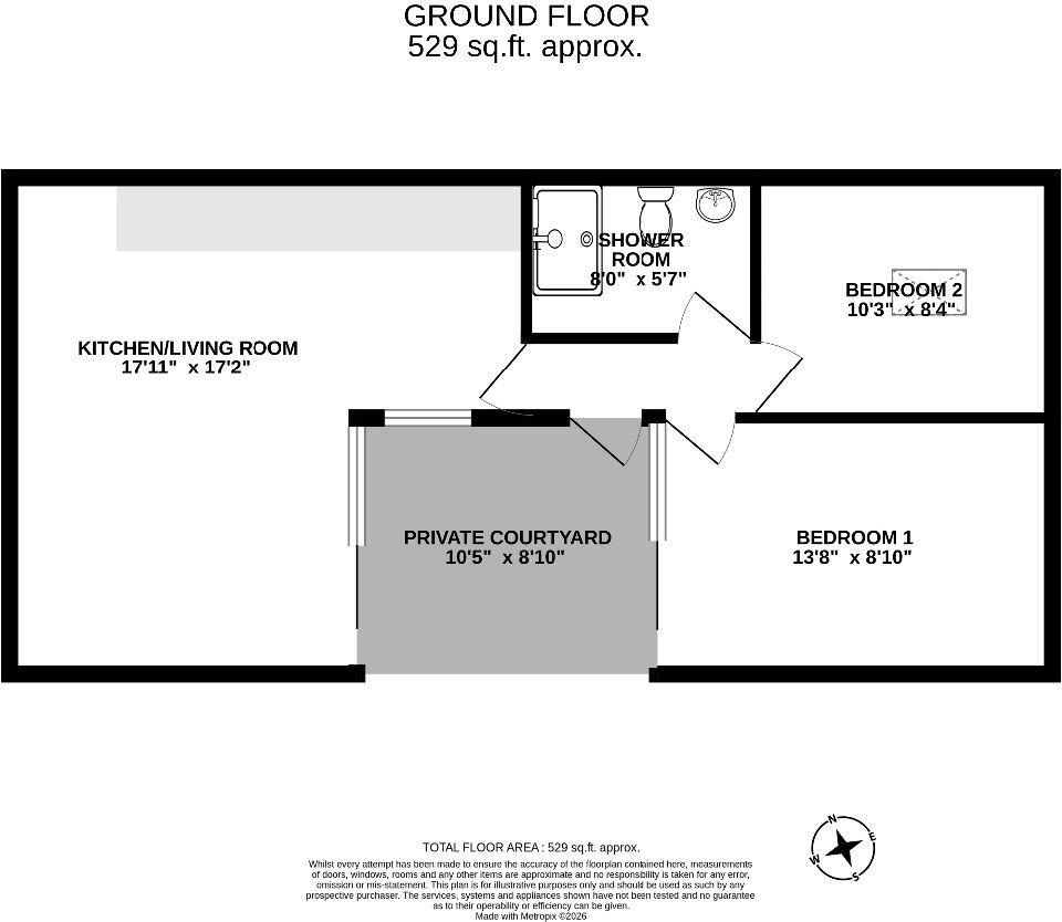 Priest Mews, Ross-on-Wye floorplan