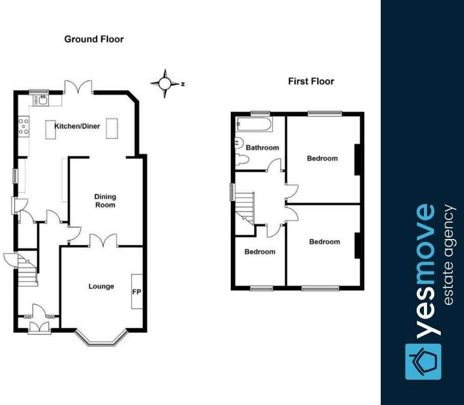 Lonsdale Place, Lancaster | Extended 'Chain Free' South Lancaster Home  floorplan
