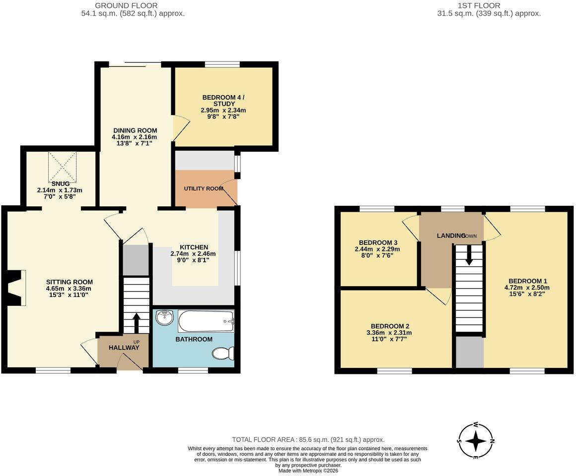 The Avenue, Middleton Cheney, Banbury, OX17 floorplan