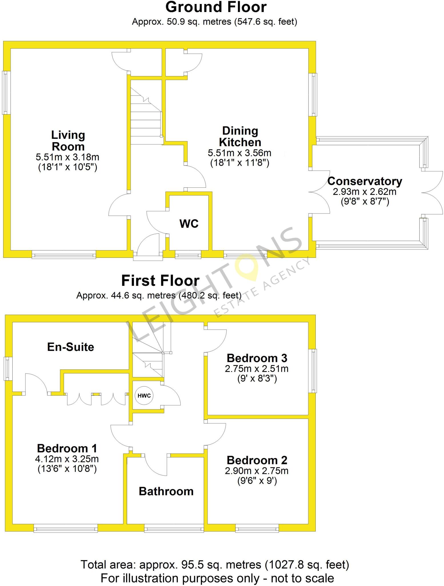 Meadow Drive, Steeton, BD20 floorplan