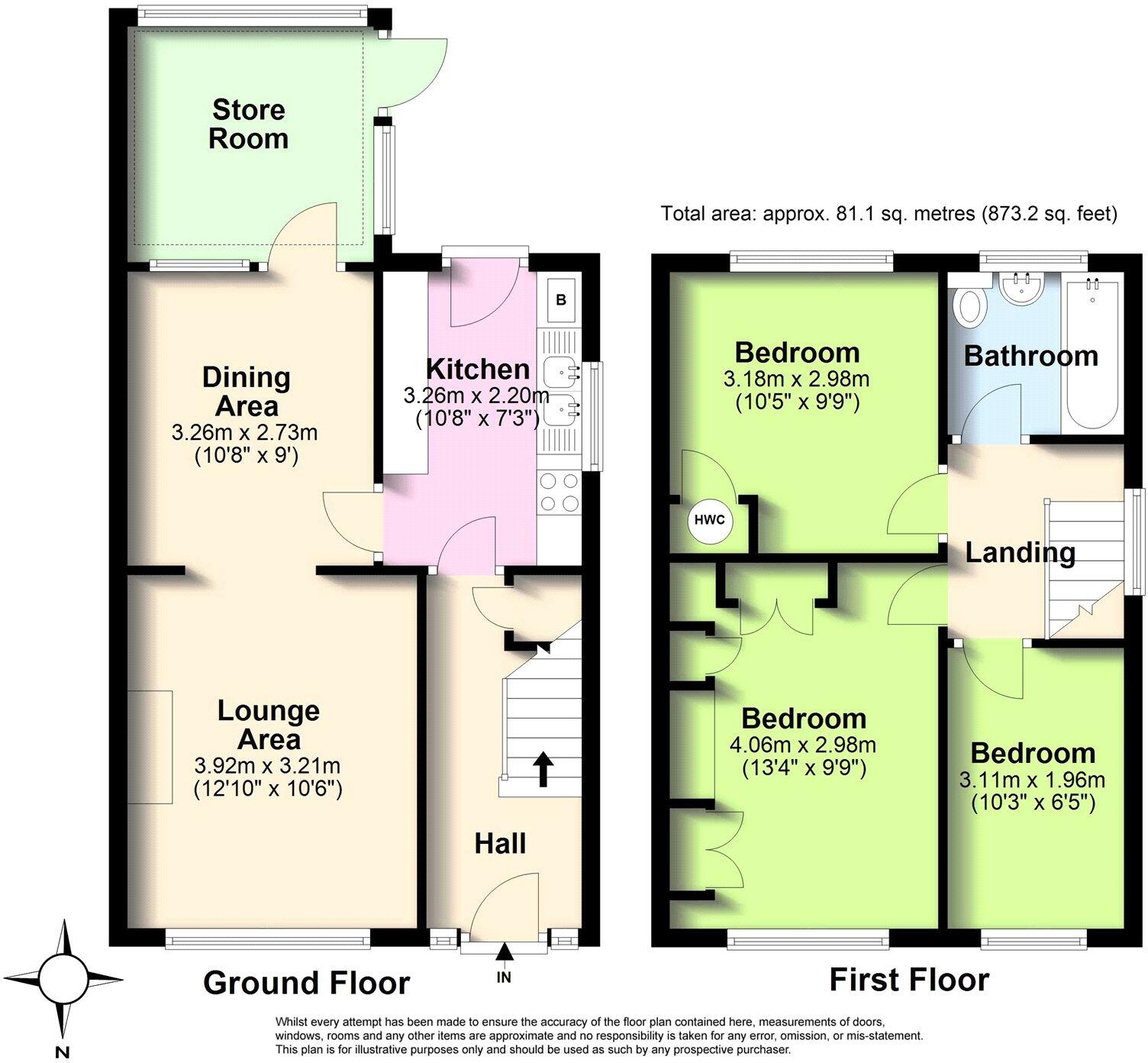 Rife Way, Ferring, Worthing, West Sussex, BN12 floorplan