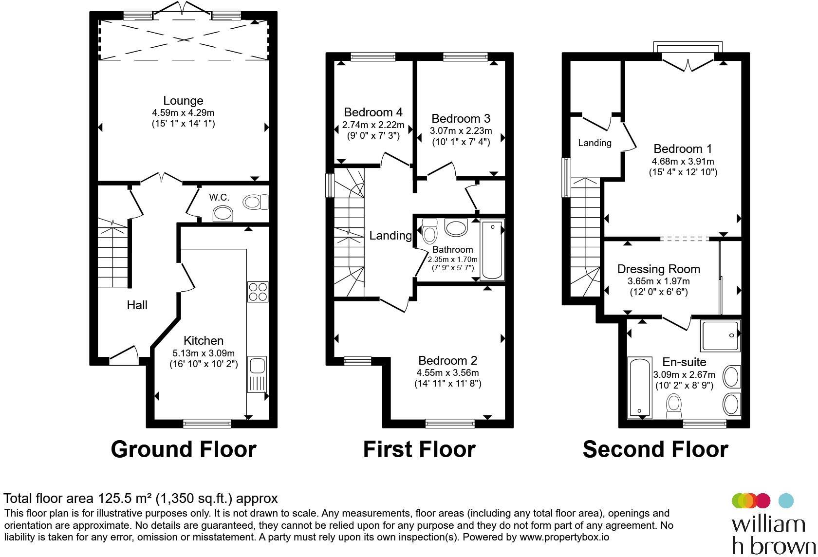 182, Ware Road, Hertford floorplan