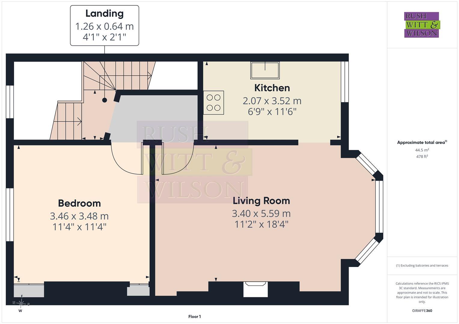 West Hill Road, St Leonards-On-Sea floorplan