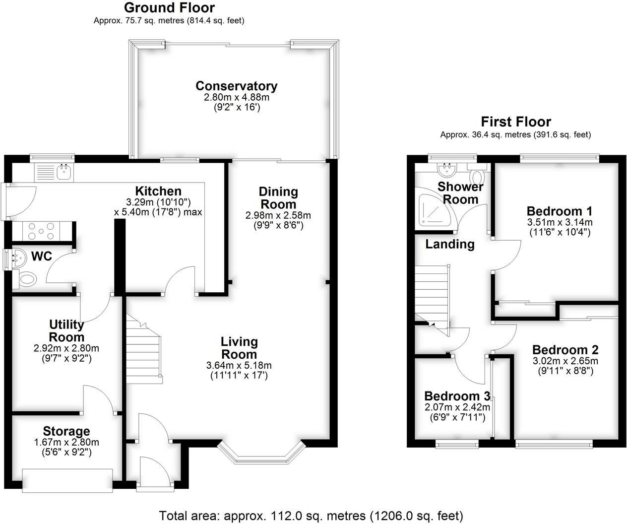 Brampton Way, Portishead floorplan