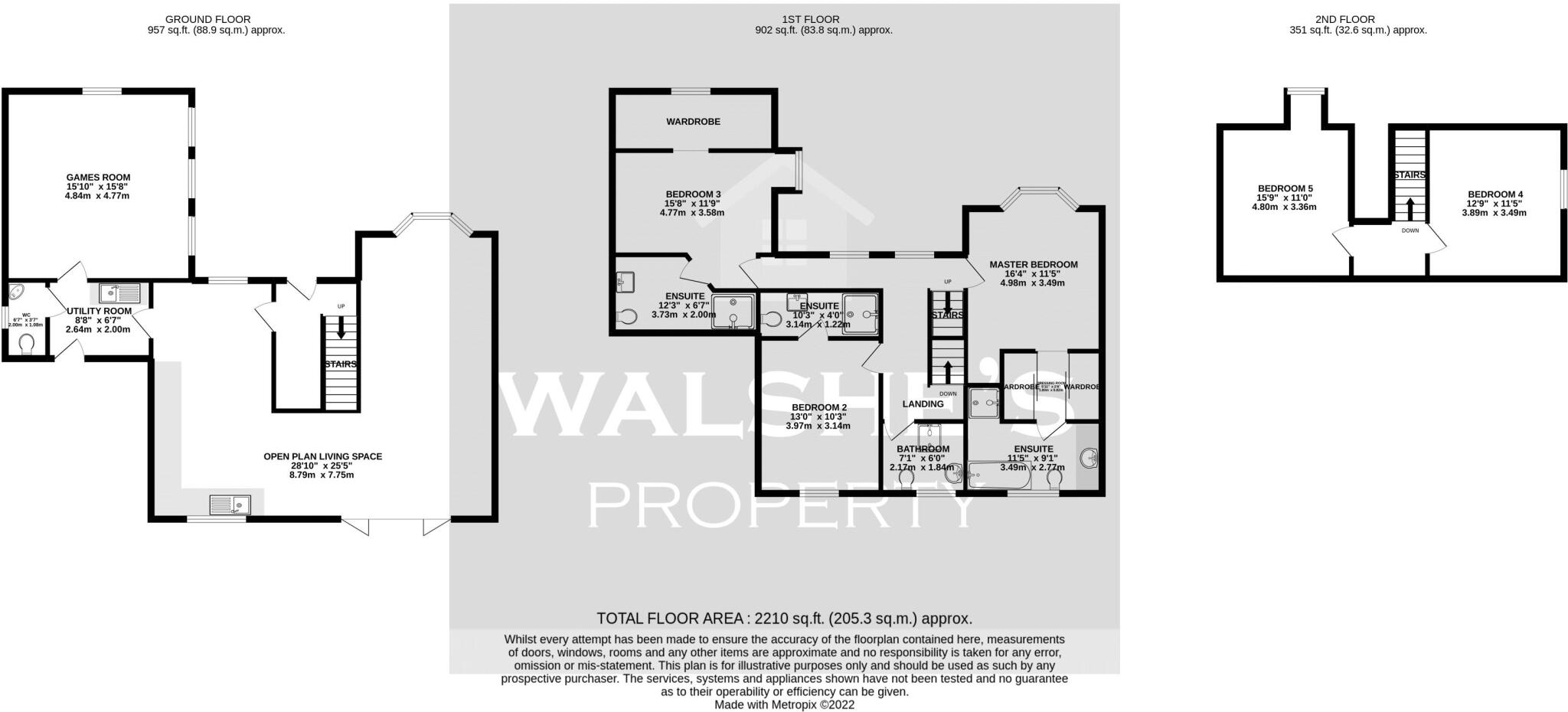 Plot 16, Flax Mill Way floorplan