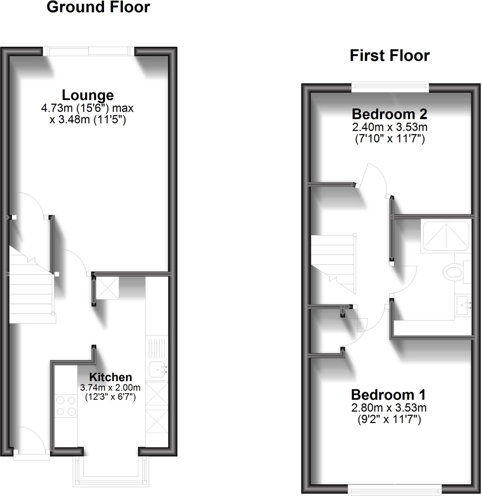 Aveling Close, Purley CR8 floorplan