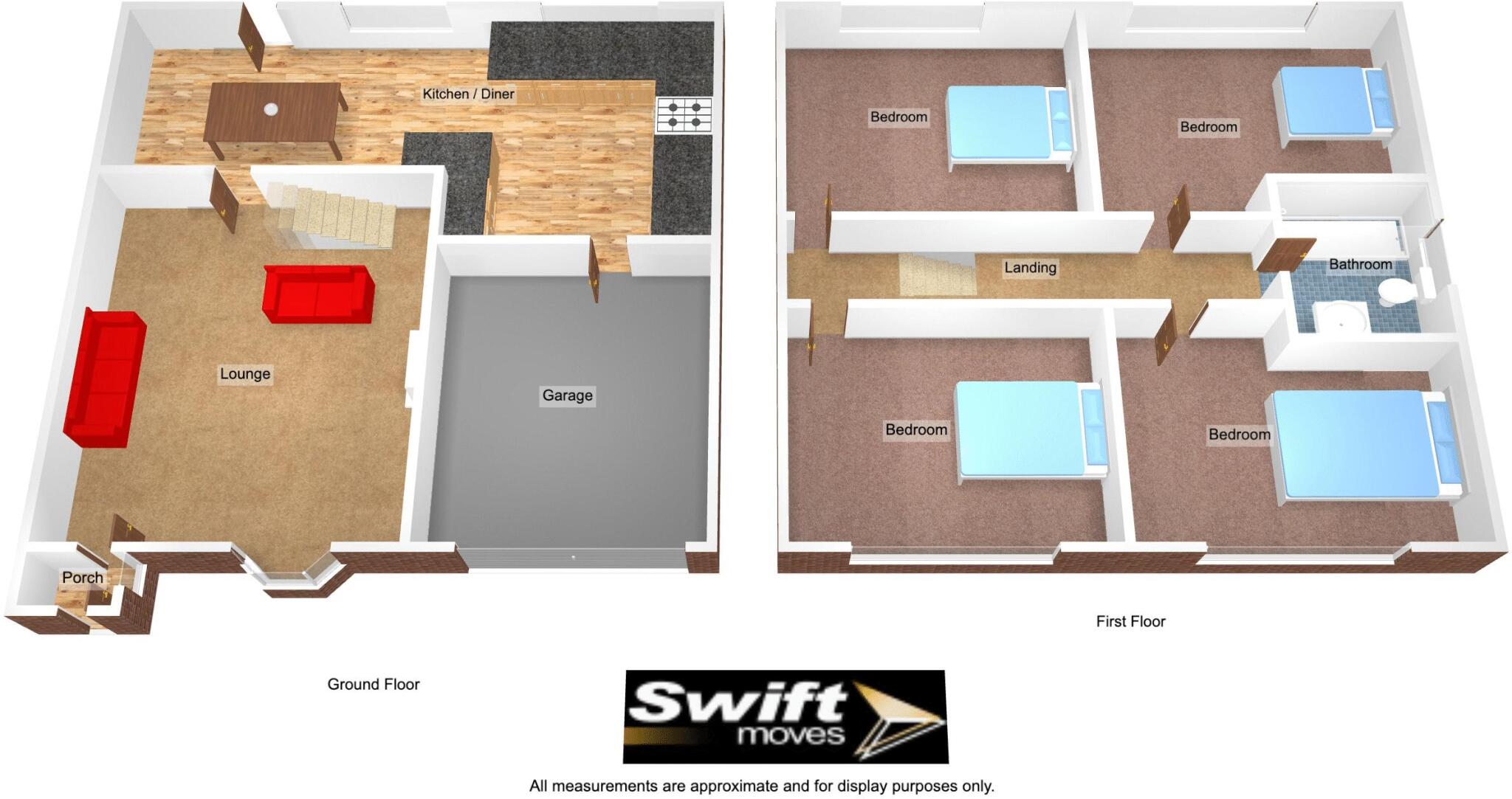 Porthcawl Drive, Usworth, Washington floorplan
