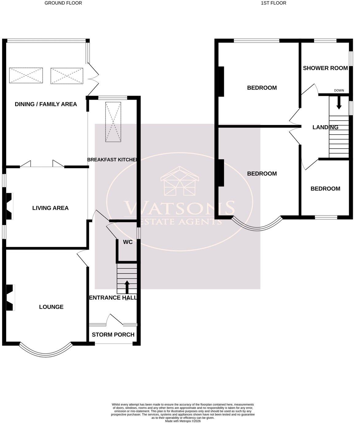 Station Road, Stanley, Ilkeston, DE7 floorplan