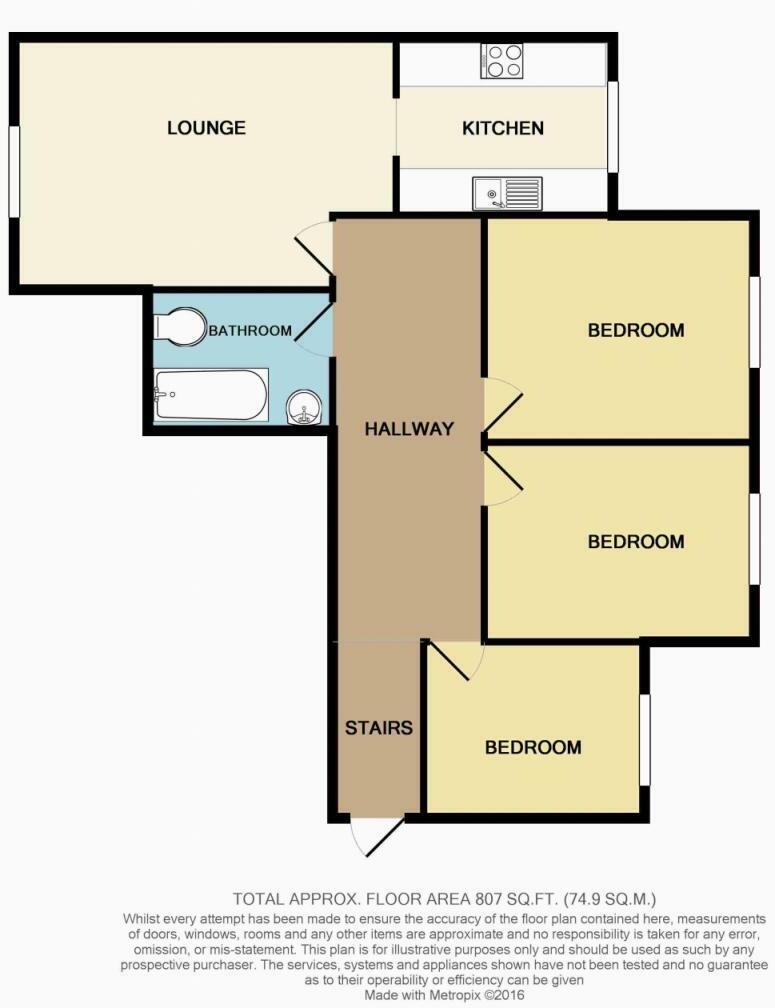 Lynmouth Gardens, Chelmsford, CM2 floorplan