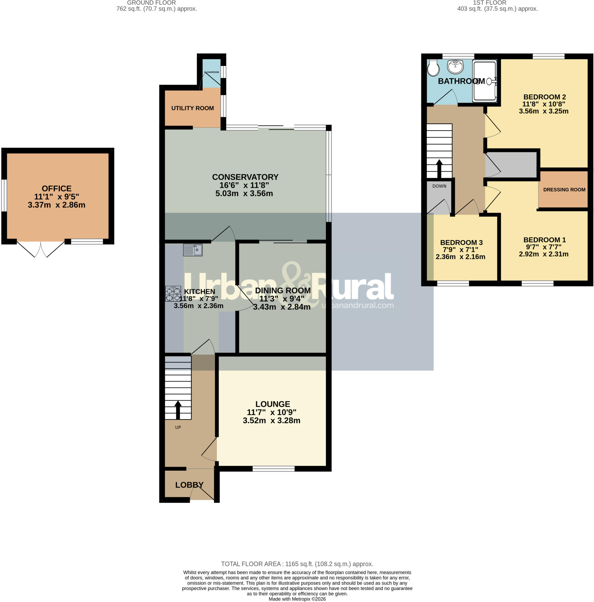 Hatfield Crescent, Flitwick, Bedfordshire, MK45 floorplan