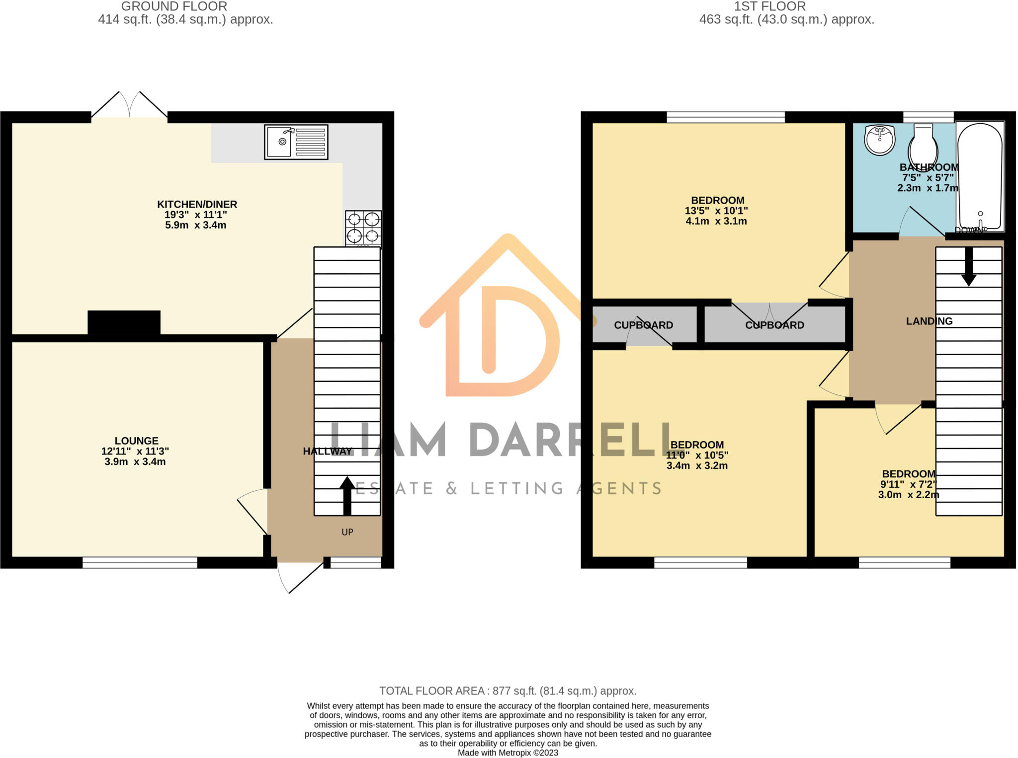 Hertford Close, Eastfield, Scarborough, North Yorkshire floorplan