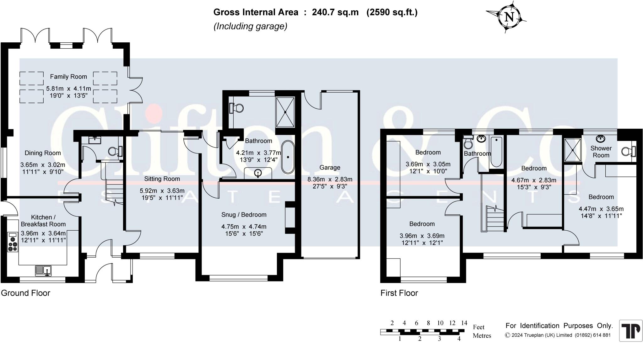 Sallows Shaw, Sole Street, Cobham, Kent, DA13 floorplan