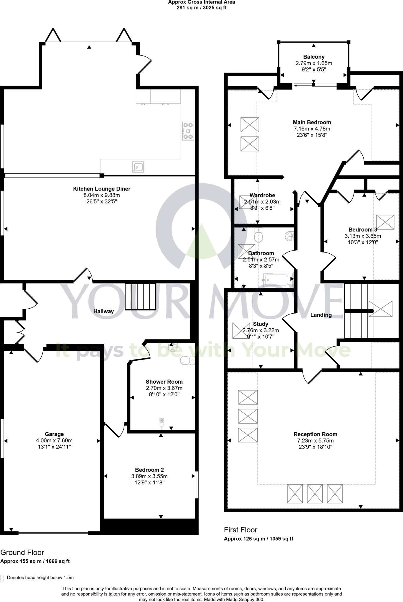 14, Bannerman Avenue, Inverkeithing, Fife, KY11 floorplan