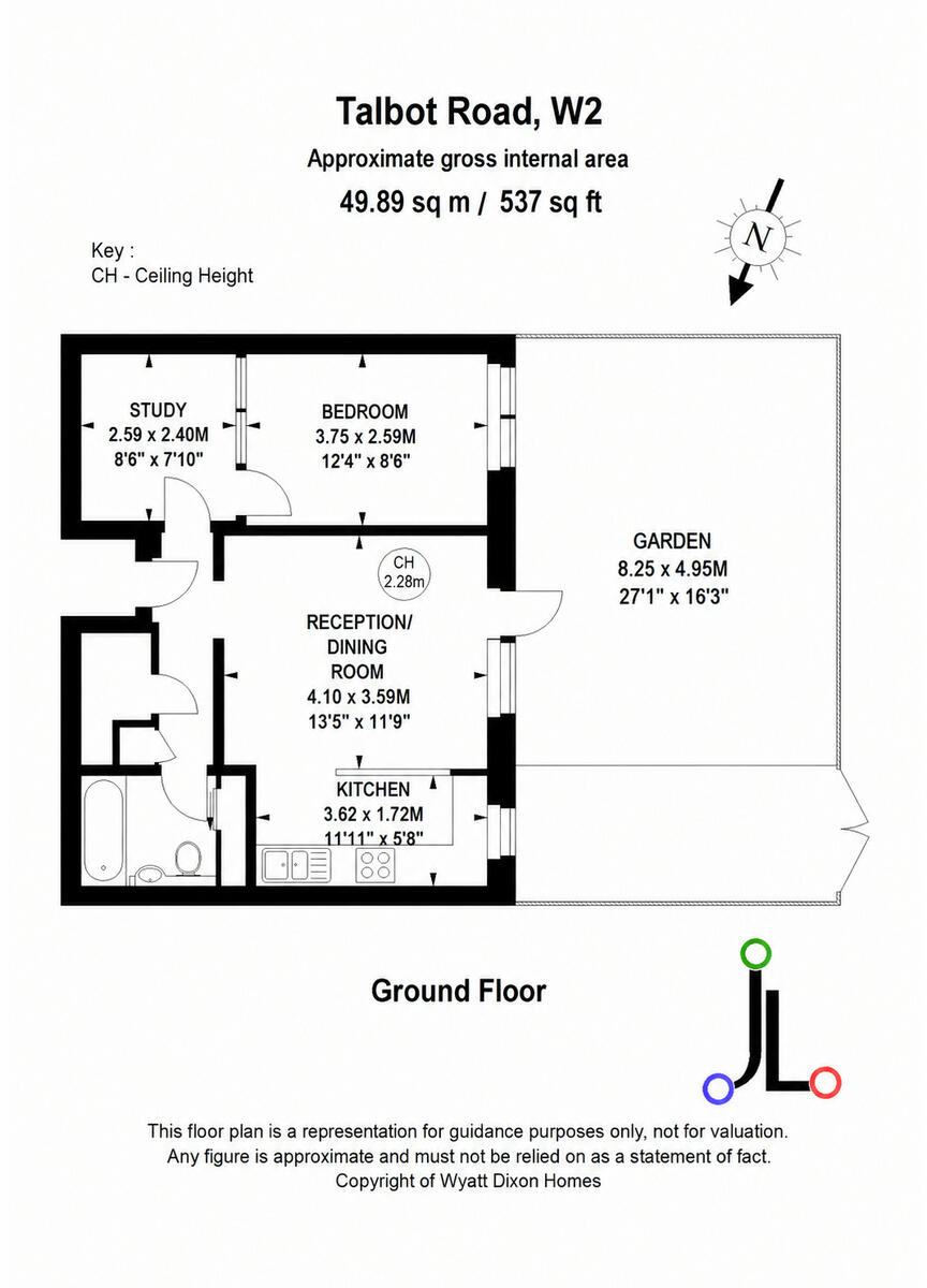 Talbot Road, London, W2 floorplan