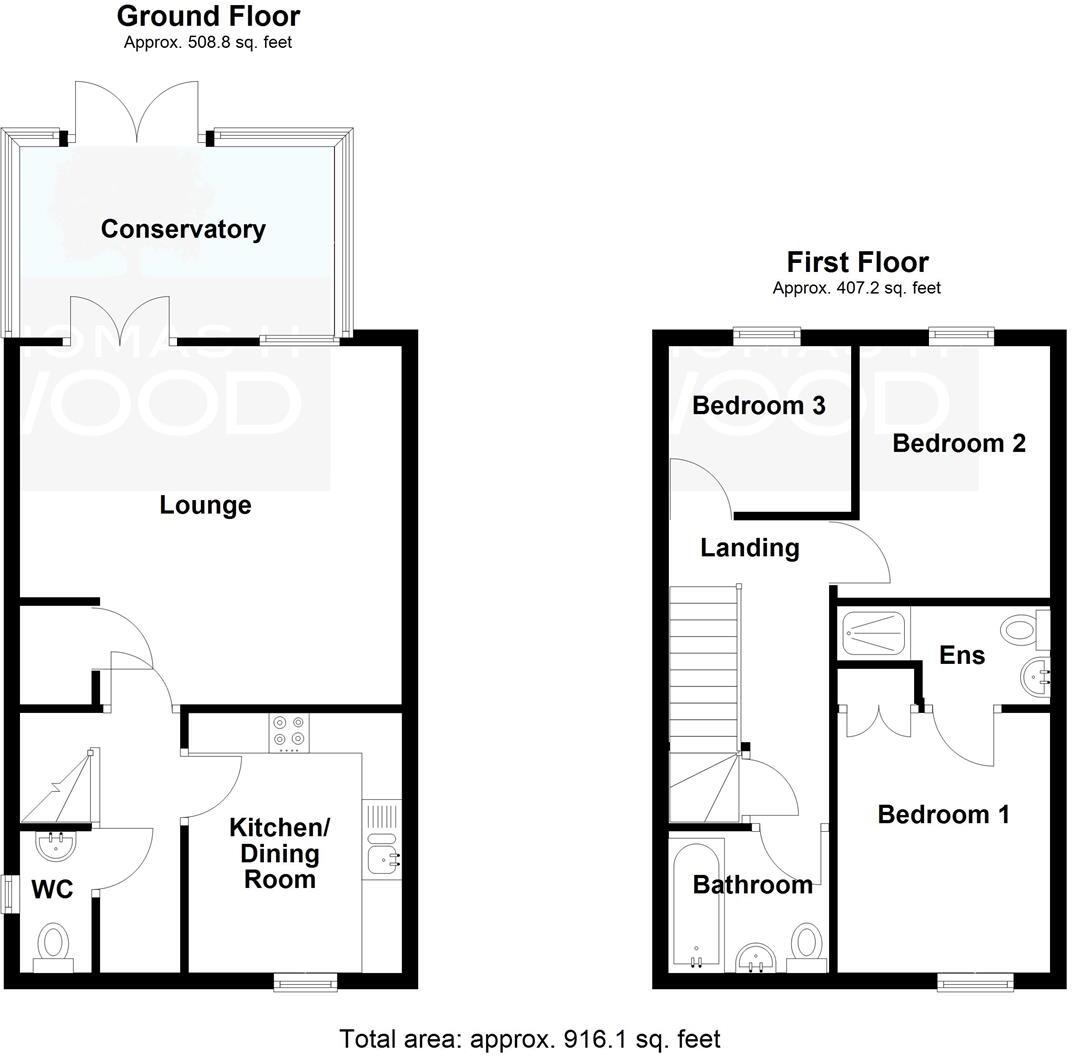 Goetre Fawr, Radyr, Cardiff floorplan