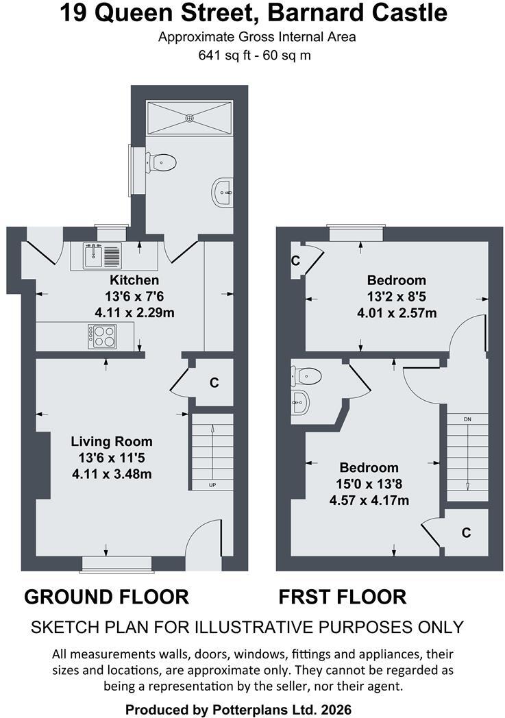 Queen Street, Barnard Castle floorplan