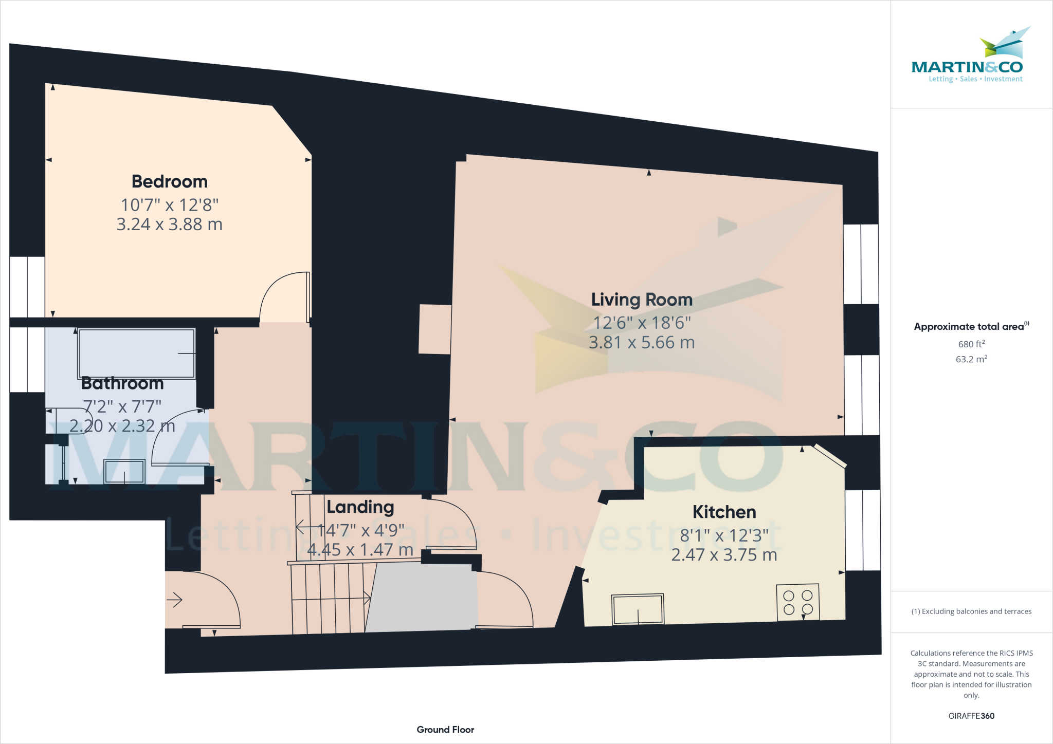 Southside Street, The Barbican floorplan