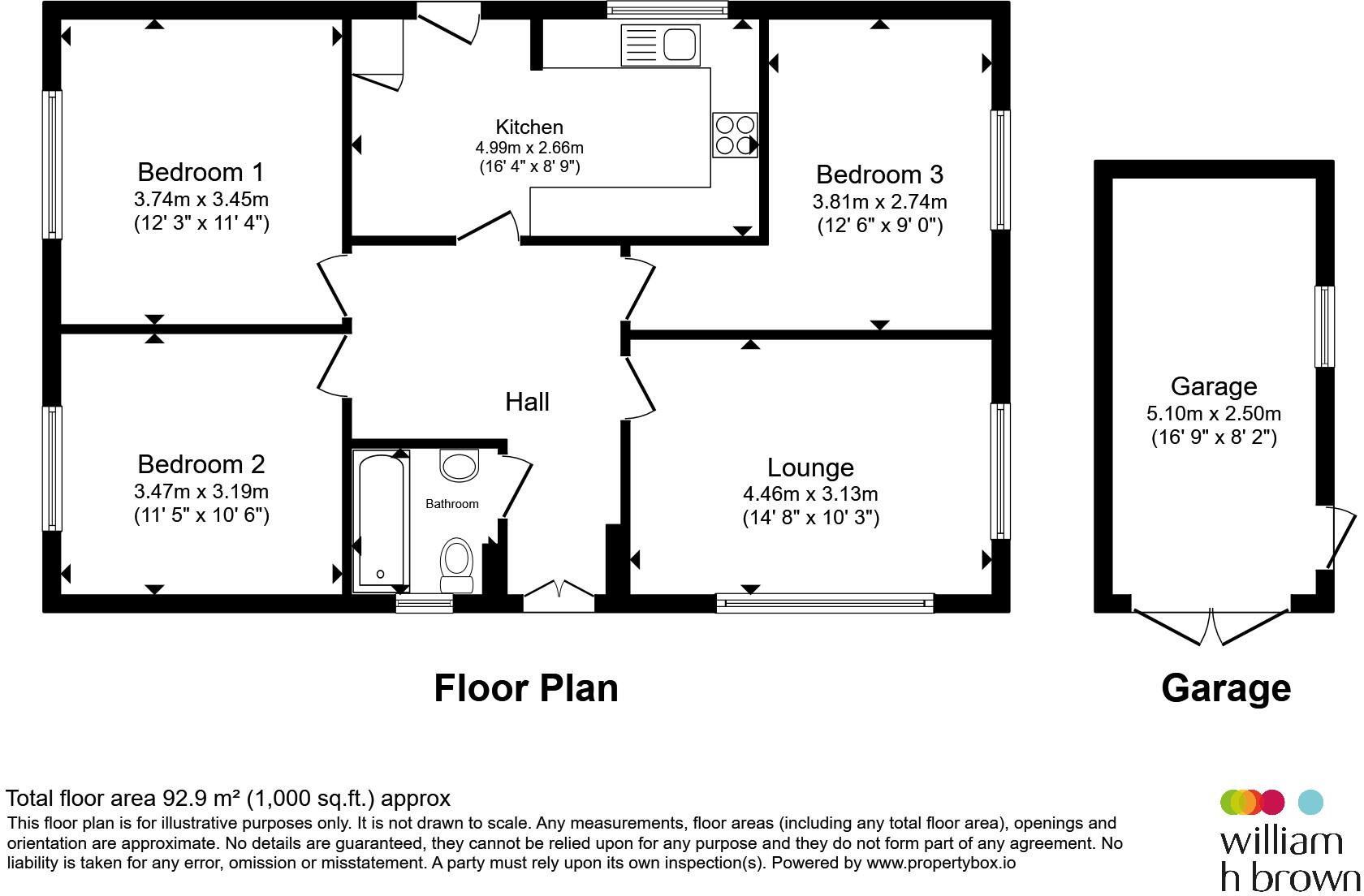 Ennis Crescent, Intake, Doncaster floorplan