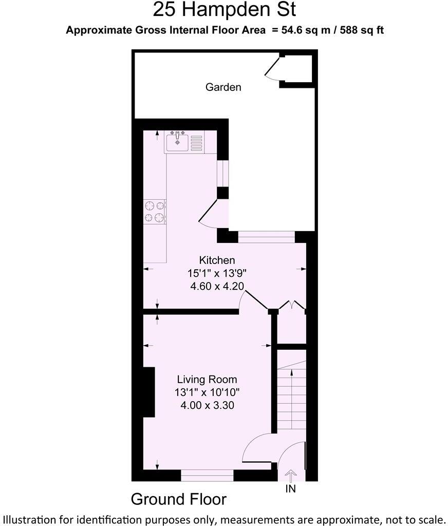 Hampden Street, Bishophill, York YO1 6EA floorplan